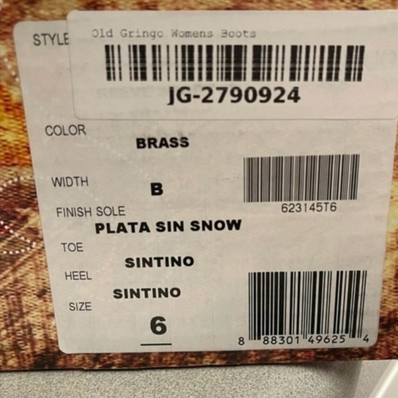 NIB Old Gringo Women's Reeve Plata Sin Snow Short Leather Boots Size 6B
$350 - Picture 6 of 14